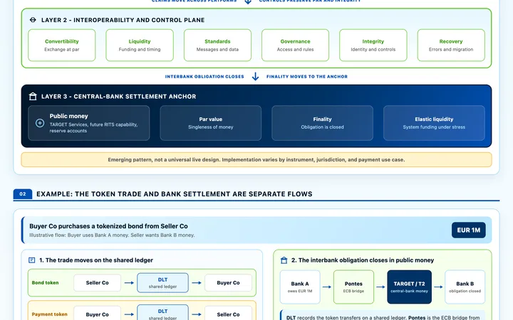 The winning payment token may disappear at settlement visual preview
